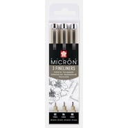 Sakura Micron set 3 zwart