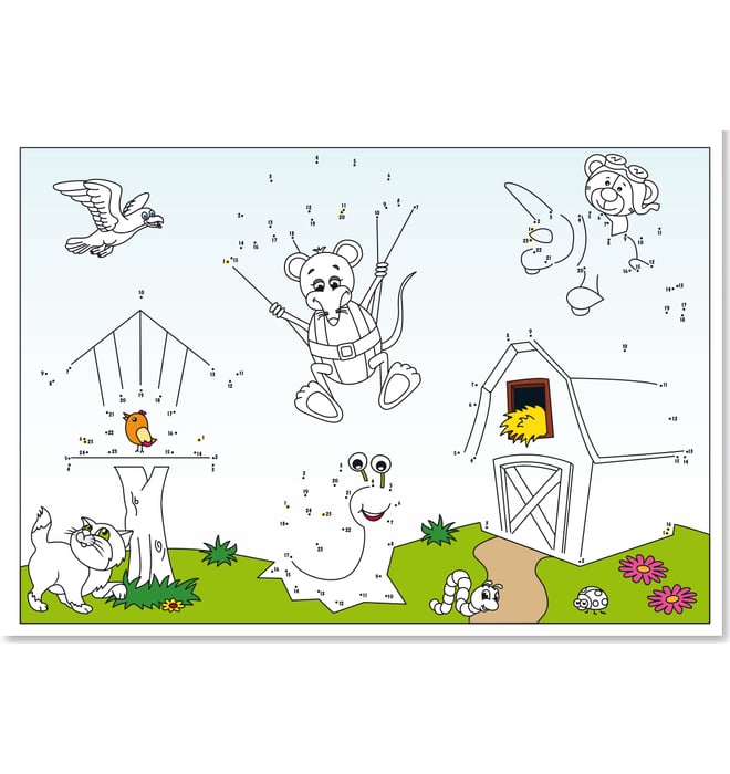 Puzzelposter Junior: Beestenboel Puzzelposter Junior: Beestenboel