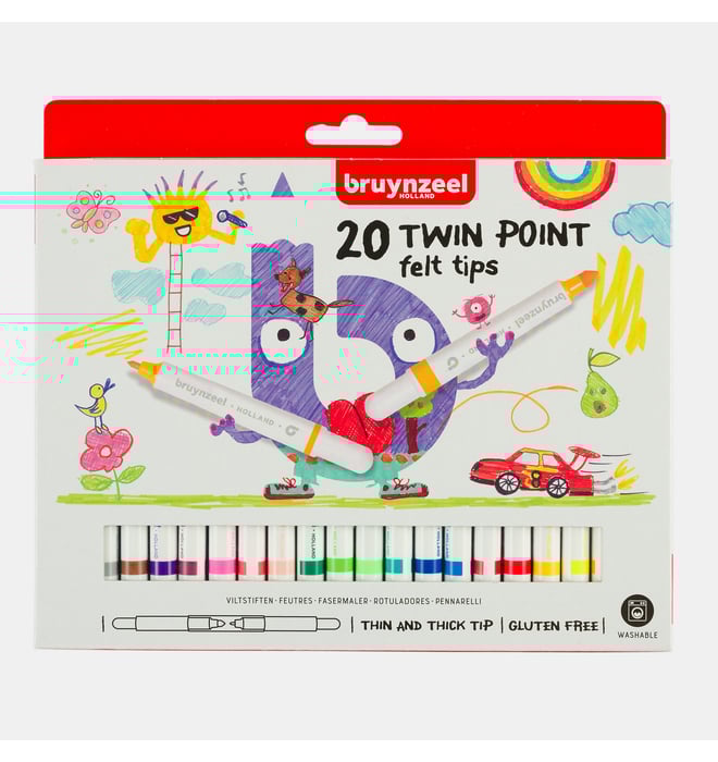 Bruynzeel 20 Twinpoint stiften Bruynzeel 20 Twinpoint stiften