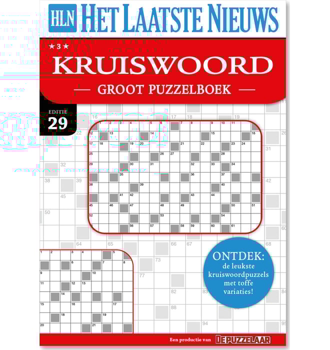 Het Laatste Nieuws-Kruiswoord 3* Groot Puzzelboek