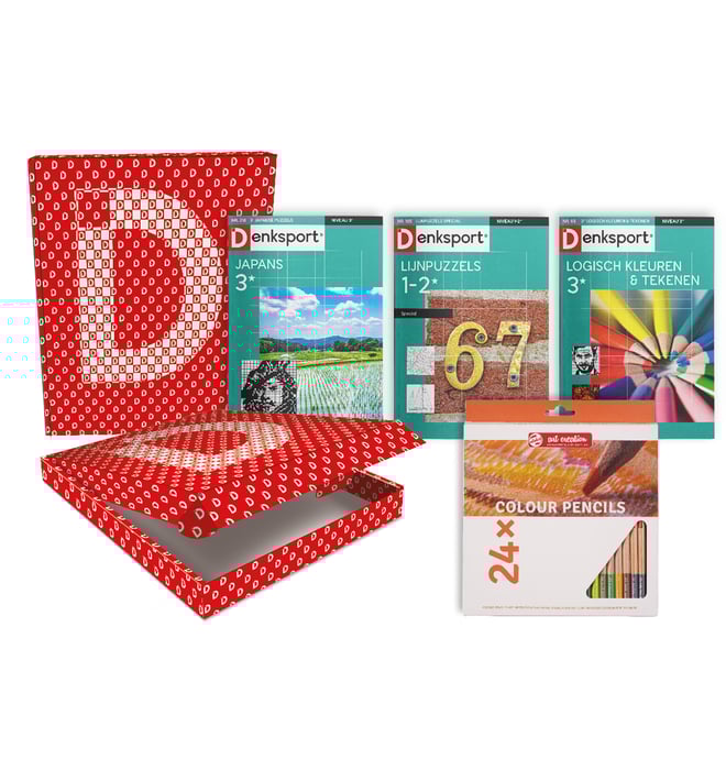 Cadeaubox Logisch Kleuren en Tekenen Cadeaubox Logisch Kleuren en Tekenen