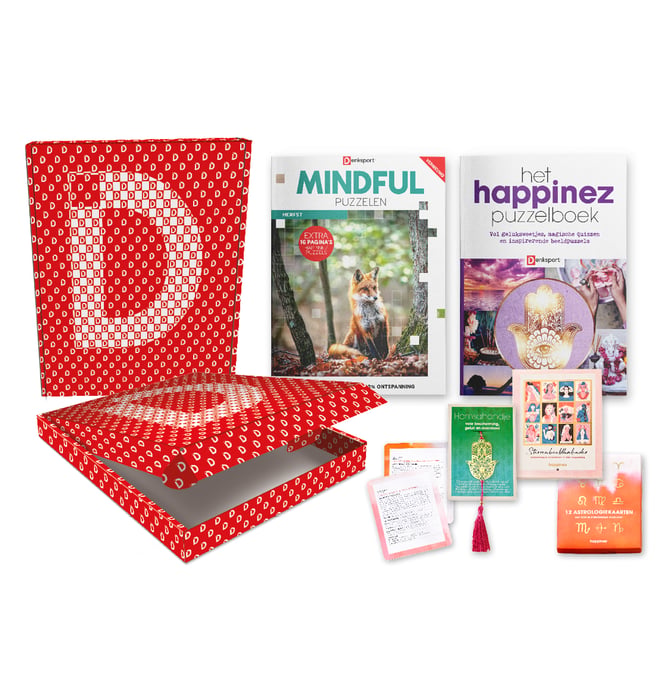 DENKSPORT - Cadeaubox Happinez – Mindful puzzelen