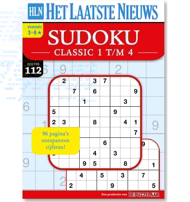 Het Laatste Nieuws - Sudoku 1-4* Classic