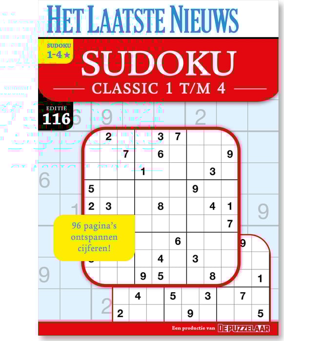 Het Laatste Nieuws - Sudoku 1-4* Classic