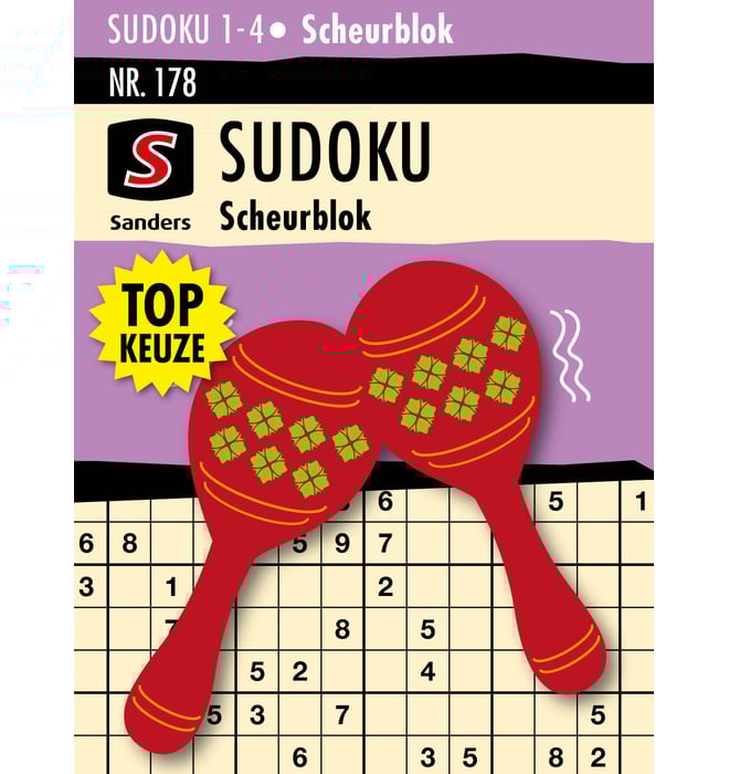 Sudoku 1-4* Scheurblok