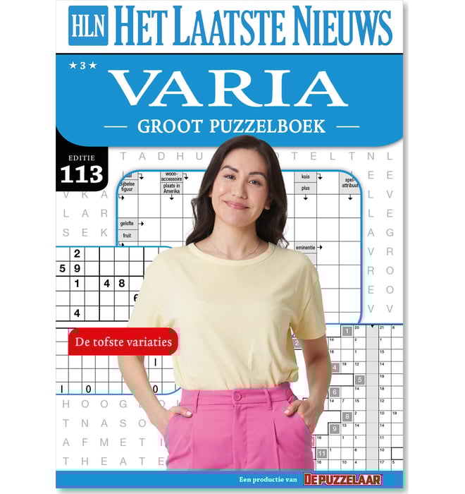 Het Laatste Nieuws - Varia 3* Groot Puzzelboek