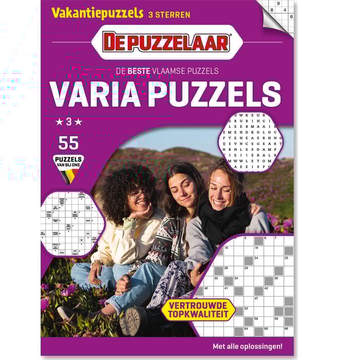 Varia Puzzels 3* Vakantiepuzzels