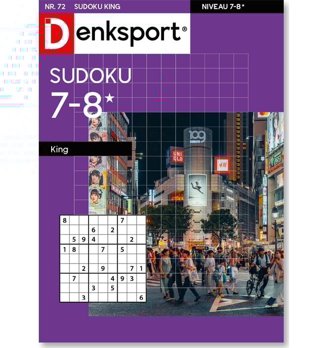 Sudoku 7-8* king editie 72 Sudoku 7-8* king editie 72