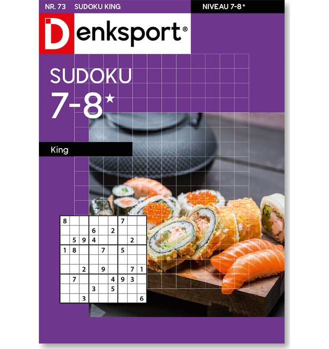 Sudoku 7-8* king editie 73