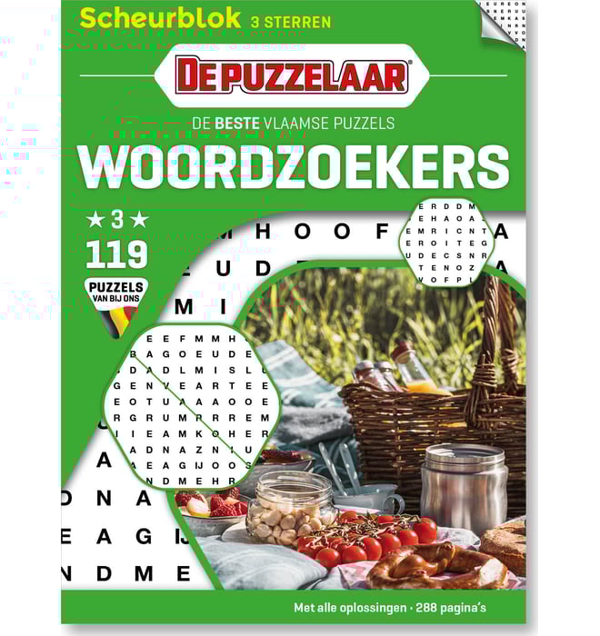 Woordzoekers 3* Scheurblok Woordzoekers 3* Scheurblok