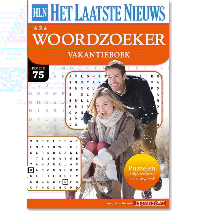 Het Laatste Nieuws - Woordzoeker 3* Vakantieboek
