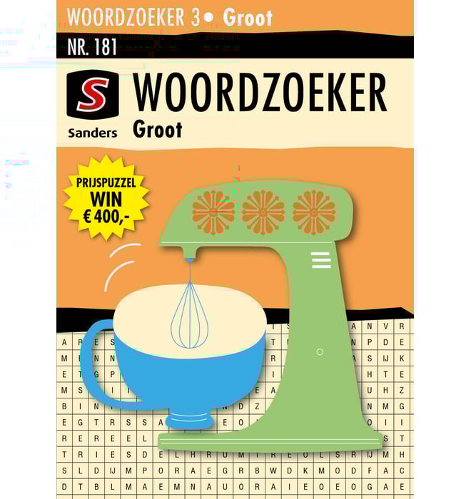 Woordzoeker 3* Groot