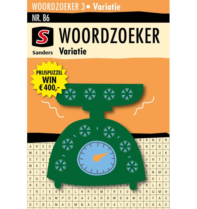 Woordzoeker 3* Variatie