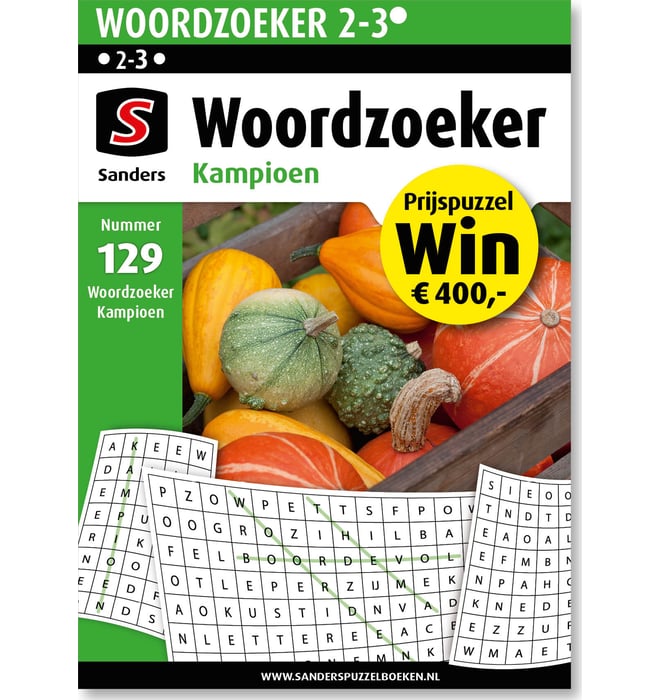Woordzoeker 2-3* Kampioen