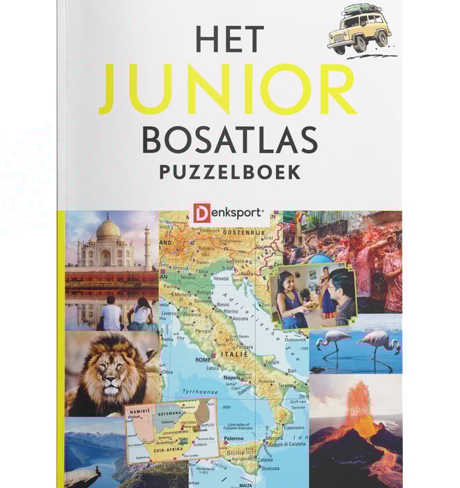 Het Junior Bosatlas Puzzelboek Het Junior Bosatlas Puzzelboek