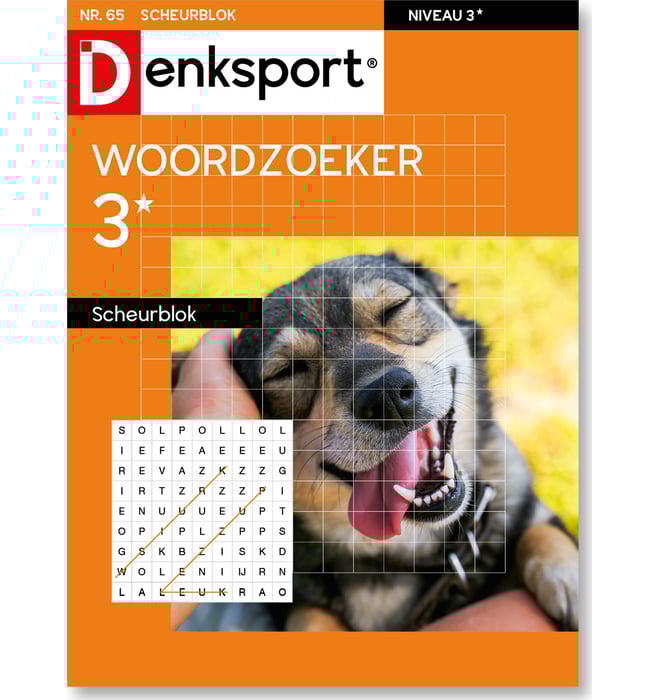 Woordzoeker 3* scheurblok editie 65 Woordzoeker 3* scheurblok editie 65