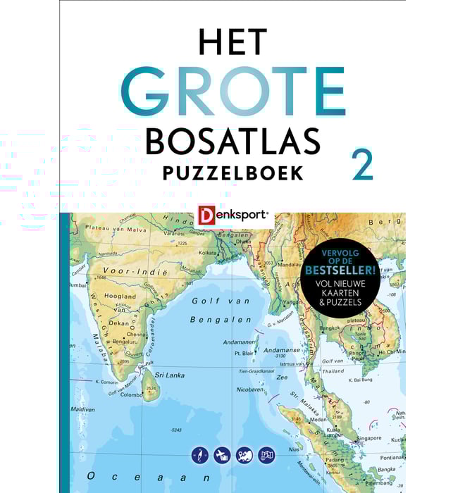 Het Grote Bosatlas Puzzelboek (2) Het Grote Bosatlas Puzzelboek (2)