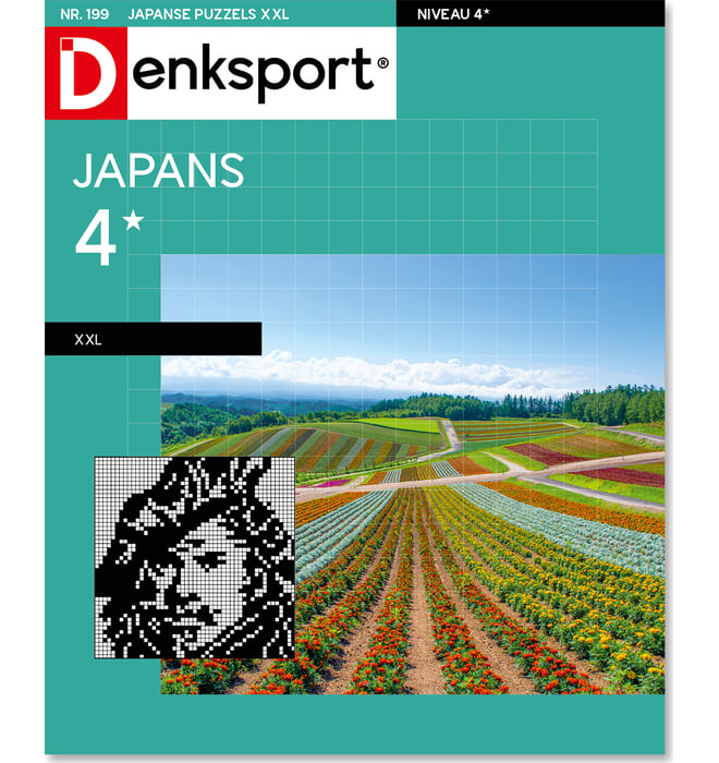DENKSPORT - Japanse puzzels 4* XXL | Logisch kleuren