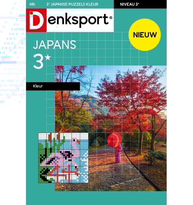 Japanse puzzel 3* kleur