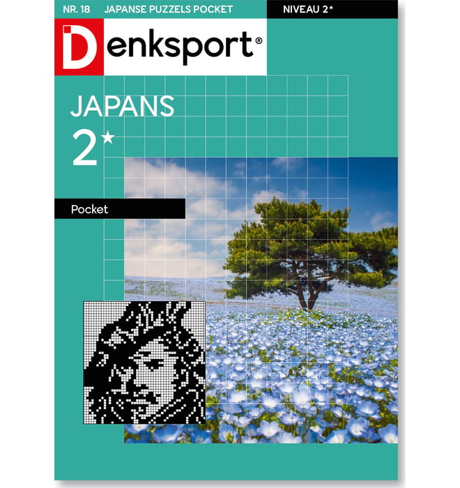 Pintoshi　CASTELFORT7本 DENKSPORT - Japanse puzzels 2* pocket editie 18 | Logisch kleuren