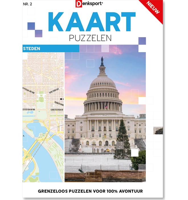 Kaart puzzelen Kaart puzzelen
