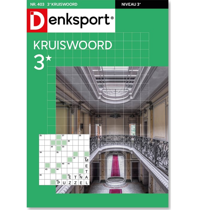 Kruiswoord 3* editie 403 Kruiswoord 3* editie 403