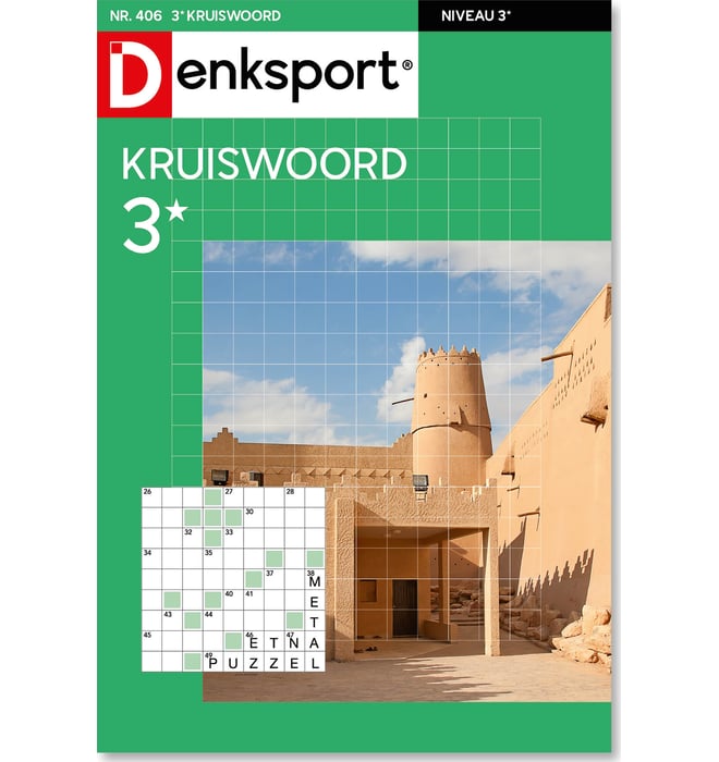 Kruiswoord 3* editie 406