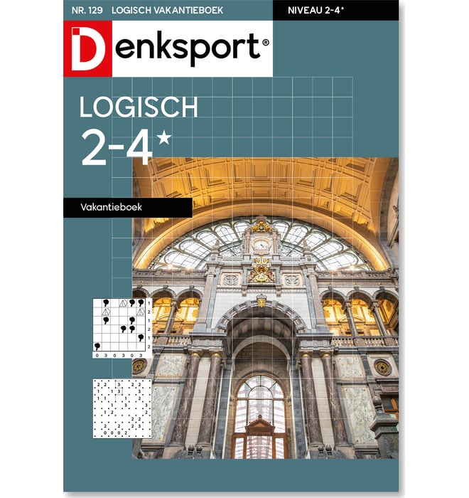 Logisch 2-4* vakantieboek editie 129 Logisch 2-4* vakantieboek editie 129