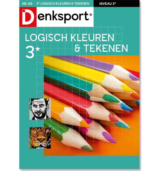Logisch kleuren en tekenen editie 69