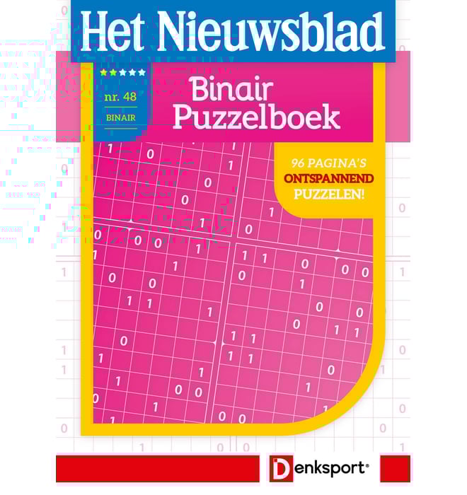 Het Nieuwsblad Binair Puzzelboek Het Nieuwsblad Binair Puzzelboek