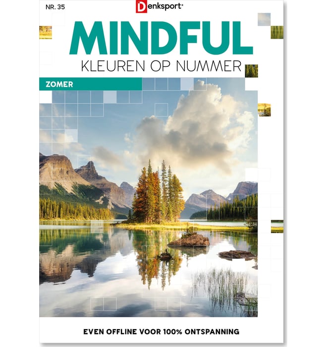 Mindful kleuren – op nummer