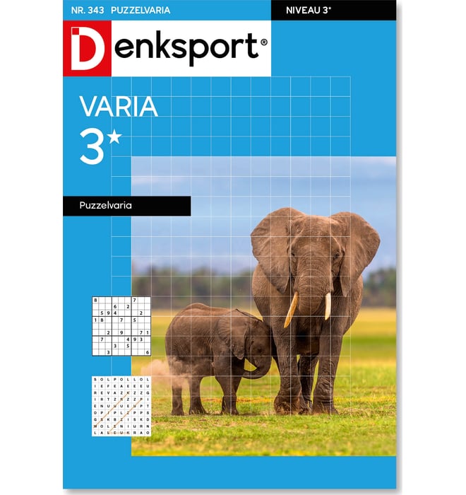 Varia 3* puzzelvaria editie 343 Varia 3* puzzelvaria editie 343