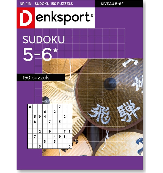 Sudoku 5-6* 150 puzzels editie 113