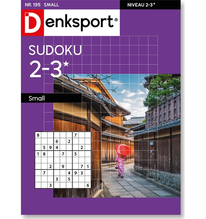 Sudoku 2-3* small editie 195 Sudoku 2-3* small editie 195