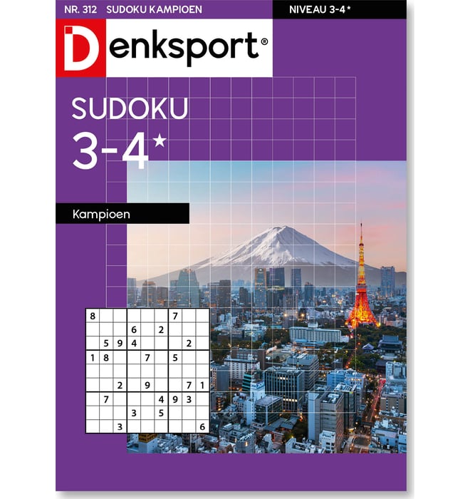 Sudoku 3-4* kampioen