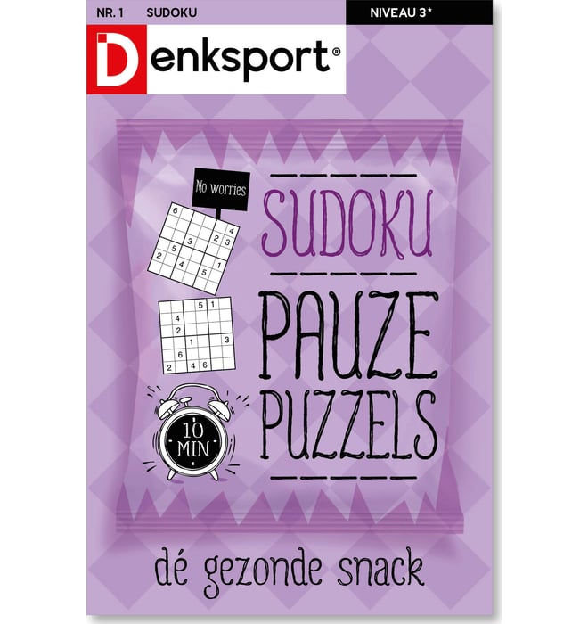 Pauze Puzzels - Sudoku editie 1 Pauze Puzzels - Sudoku editie 1
