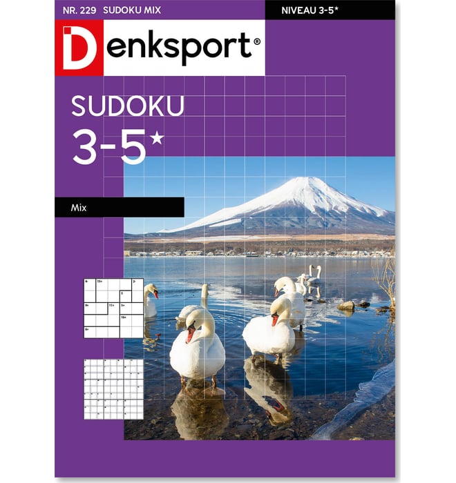 Sudoku 3-5* mix editie 229 Sudoku 3-5* mix editie 229