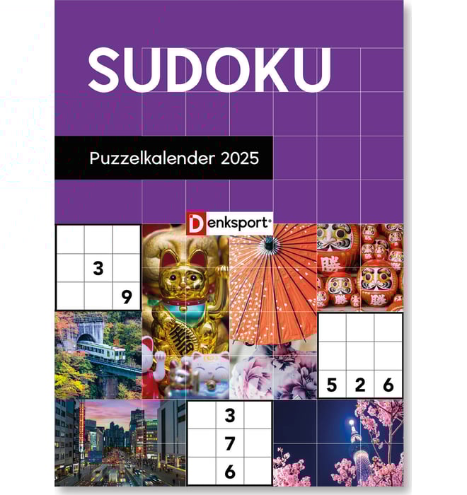 Sudoku 3* scheurkalender editie 2025 Sudoku 3* scheurkalender editie 2025