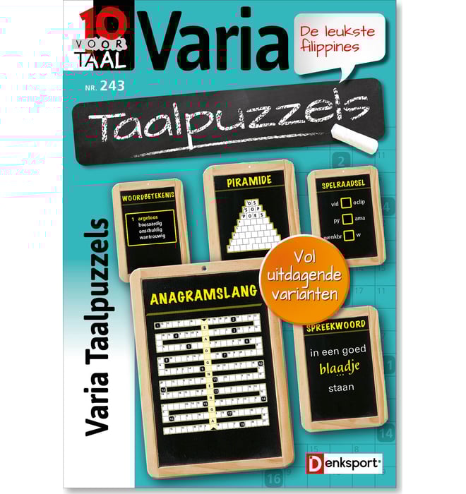 10 voor Taal - Varia taalpuzzels