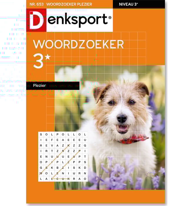 Woordzoeker 3* plezier editie 653 Woordzoeker 3* plezier editie 653