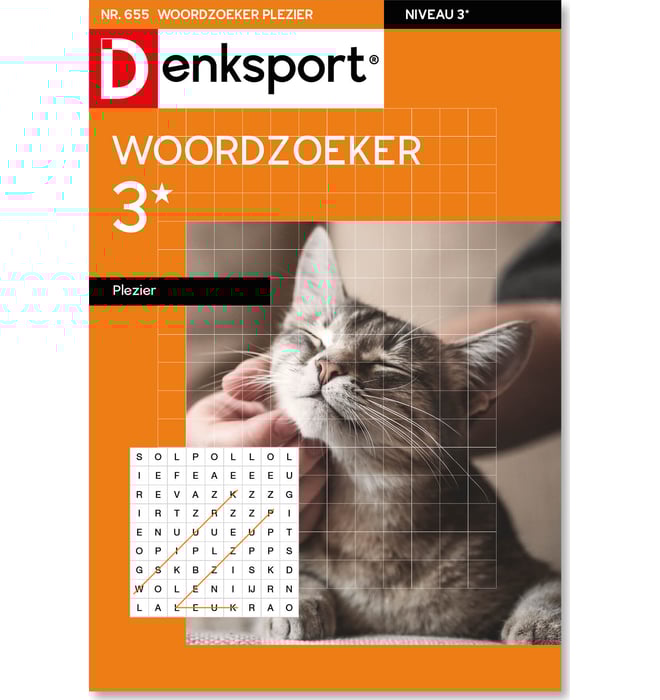 Woordzoeker 3* plezier editie 655 Woordzoeker 3* plezier editie 655