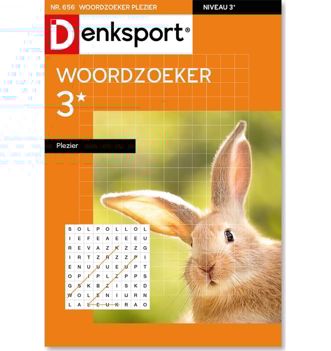 Woordzoeker 3* plezier editie 656