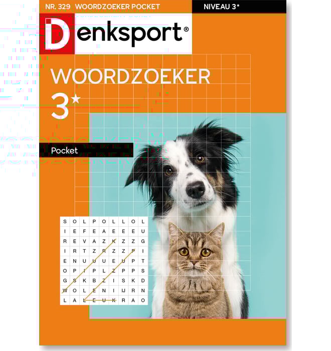 Woordzoeker 3* pocket