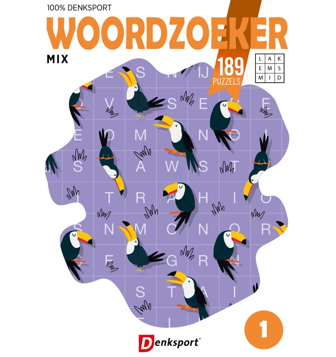 Denksport Woordzoeker mix Denksport Woordzoeker mix