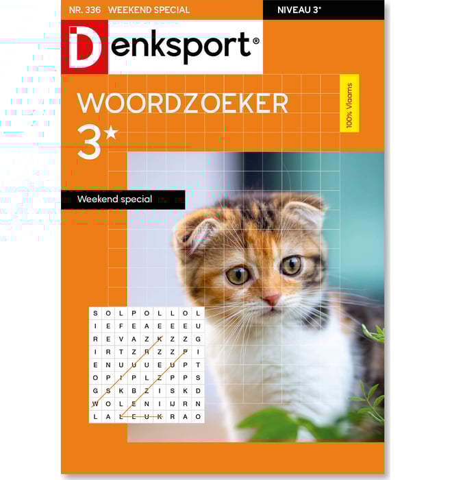 Woordzoeker 3* weekend special editie 336 Woordzoeker 3* weekend special editie 336