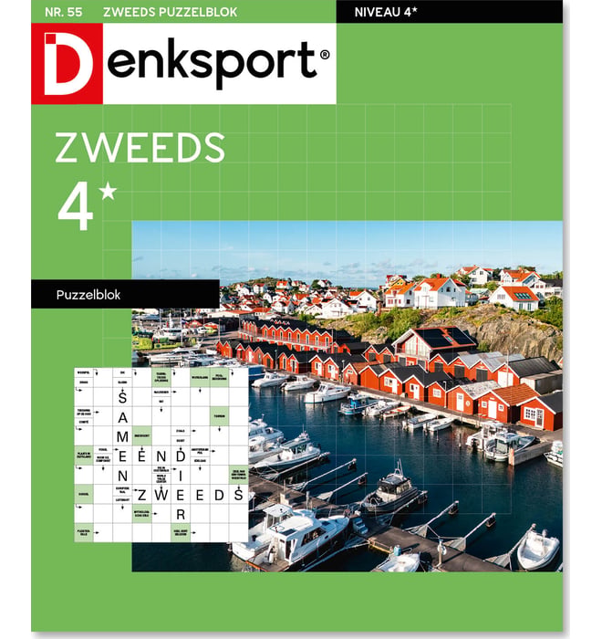 SODOM CD4枚セット Denksport - Zweeds 4* puzzelblok | Zweedse puzzel