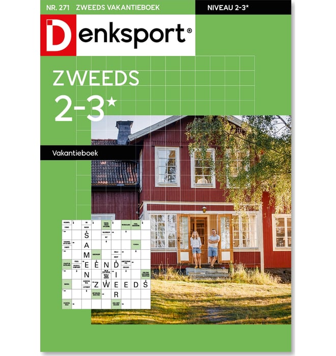 Zweeds 2-3* vakantieboek editie 271 Zweeds 2-3* vakantieboek editie 271