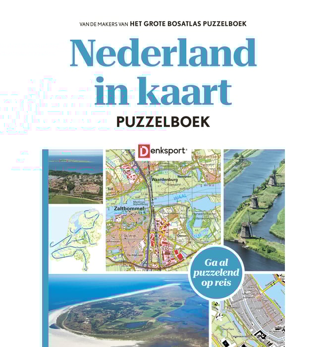 Het Nederland in Kaart Puzzelboek Het Nederland in Kaart Puzzelboek