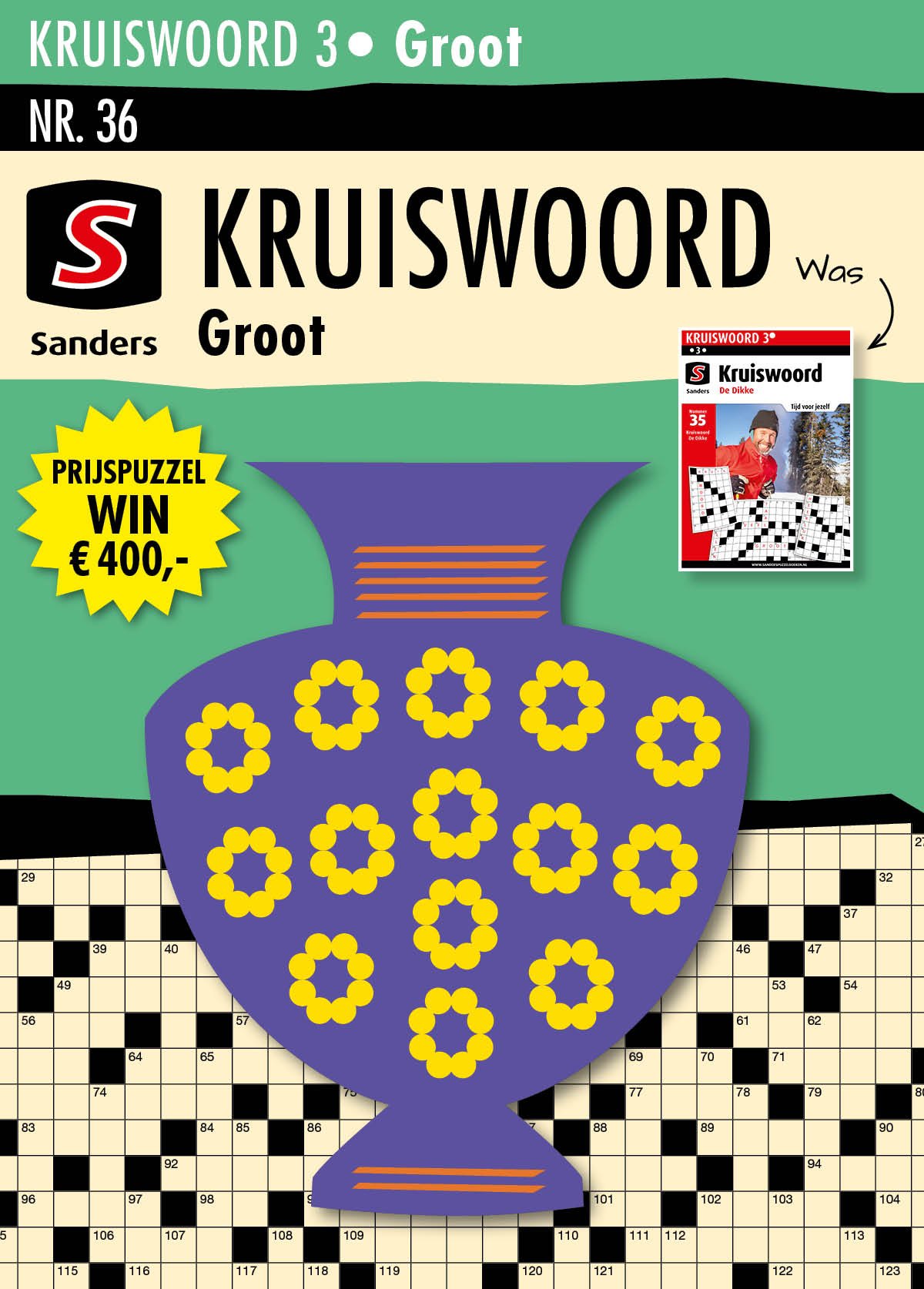 Kruiswoord 3* Groot editie 36