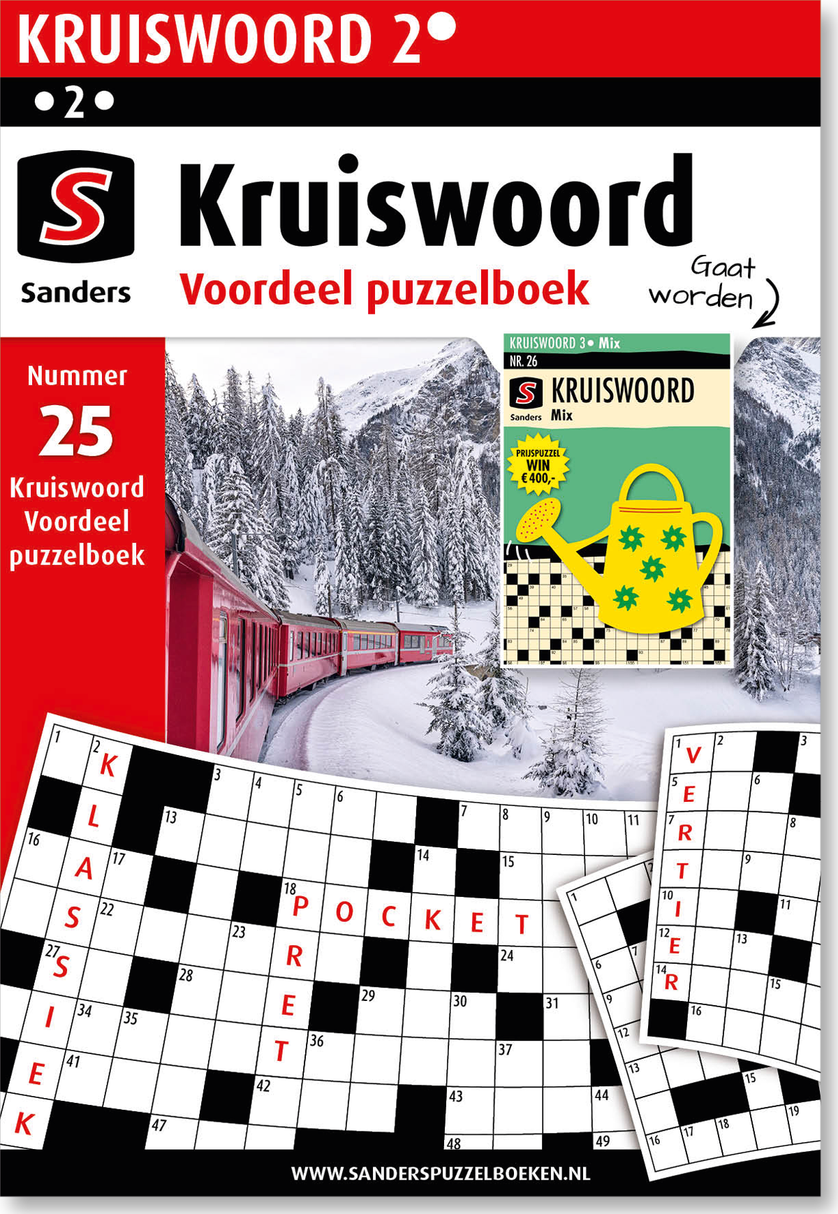 Kruiswoord 2* Voordeel Puzzelboek editie 25